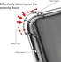 جراب حماية شفاف ضد الصدمات من السيليكون المقوى بارز الاركان ، حماية متكاملة لهواتف شاومي ريدمي 10 سي - Xiaomi Redmi 10C