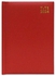 FIS A5 Diary 2024 (Arabic/English) 1 Side Padded Cover, Red - FSDI18AE24RE