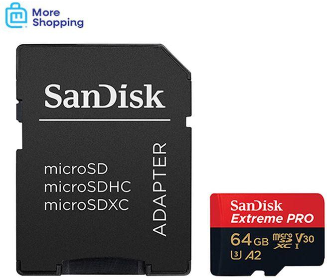 Sandisk 64GB Extreme PRO SDXC UHS-I Card Speed UP TO 200MB/s 4K UHD