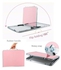 Portable Folding Laptop Table Pink