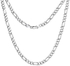 Italian Design Necklace For Both - Chain - Silver Plated And Neikal