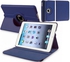 Leather 360 Degree Rotating Case Cover Stand For Samsung Galaxy Tab 8.9 Inch Dark Blue
