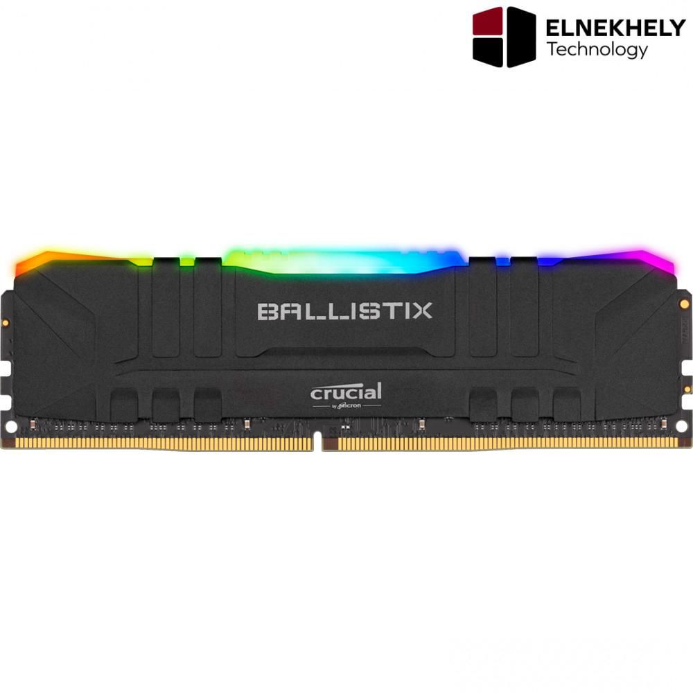Elnekhely Technology Crucial Ballistix RGB 32GB DDR4 3200 CL16 1.35V Gaming Memory
