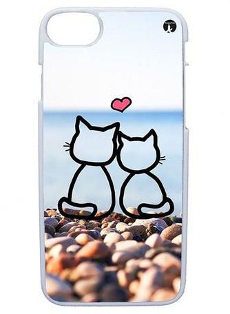 Protective Case Cover For Apple iPhone 8 Plus Cats