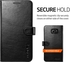 Spigen Samsung Galaxy Note 5 Premium Wallet S Case / Cover [Black]