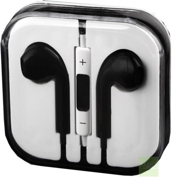 Black color EarPods Handfree for iPhone 5 and other iPhone's and Mobile Phones with Mic