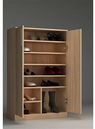 Shoe Cabinet, 60 cm, Beige - ASHO16