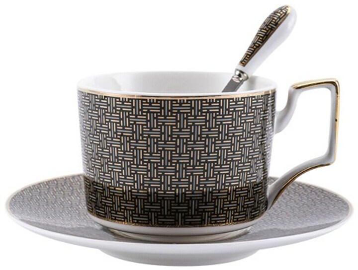 Luxury Ceramic Coffee Cup And Saucer Set Tea Set