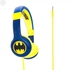 Batman The Caped Crusader Children's Headphones, Blue