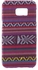 Samsung Galaxy S6 edge Plus G928 Tribal Patterned Cloth Coated Hard Phone Case - Rose