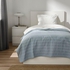 SKÄRMLILJA غطاء سرير, أزرق فاتح, ‎150x250 سم‏ - IKEA