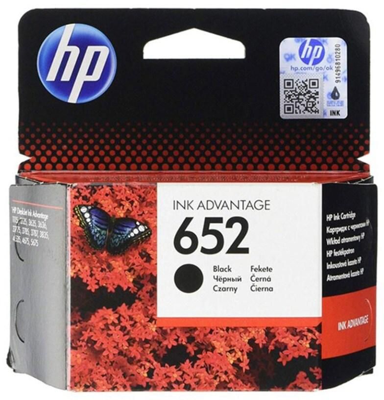 Hp Ink Cartridge Model 652 Black