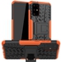 For Galaxy S20+ Tire Texture TPU+PC Protective Case(Orange)