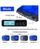 2 Fan USB Blue LED Light Laptop Cooling Pad - Black