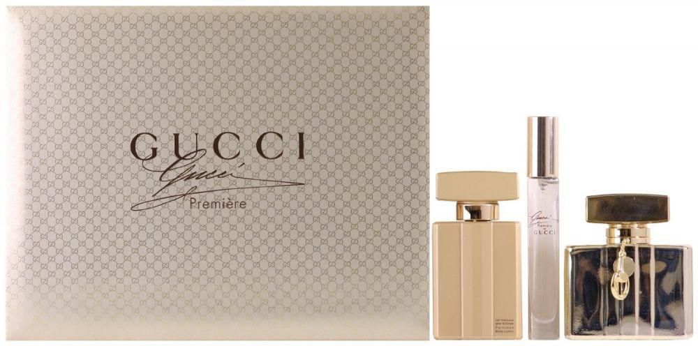 Gucci Premiere Gift Set for Women (EDP 75ml, Body Lotion 100ml, Mini EDP 7ml)