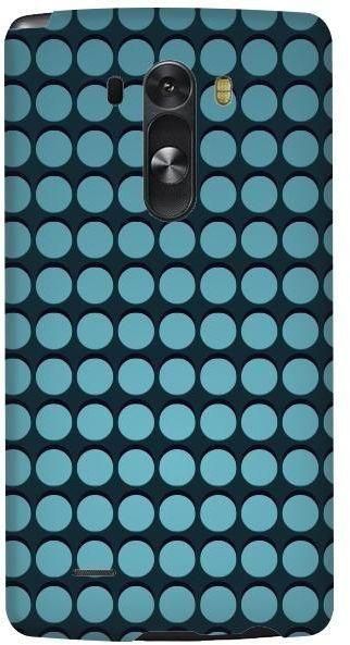 Stylizedd LG G3 Premium Slim Snap case cover Gloss Finish - Blue Dots