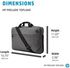 HP Prelude 15.6" Topload Laptop Bag, 14.50 L Capacity, Handle Luggage Strap, Shoulder Strap Carrying, Zipper Closure, Grey | 1E7D7AA