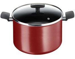 Tefal Simplicity Casserole Stew Pot With Lid, Aluminum Non-Stick 24cm B3054602