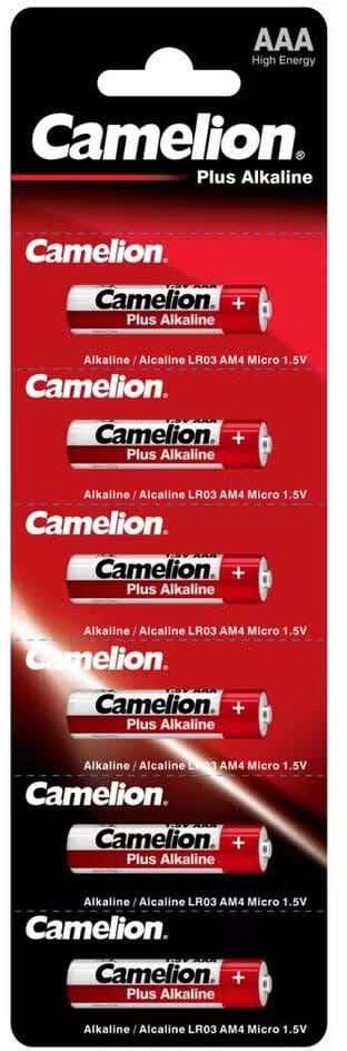 Get Camelion AA Plus Battery, 1.5 Volt - MultiColor with best offers | Raneen.com