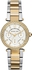 Michael Kors Two Tone Stainless Steel White dial Watch for Women's MK6055