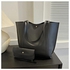Fashion Handbag Black Underarm Bag Handbag Stylish Commuter Bag Shoulder Bag Women's Bag Tote Bag For Women A Gift