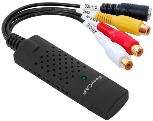 USB 2.0 Video Capture Card Adapte  with Audio for PS XBOX 360 AV VHS DVT CCTV