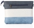 Silvio Torre Shiny Multi Colored Leather Crossbody Bag - Navy Blue
