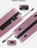 3-Piece Hard side ABS Luggage Trolley Set 20/24/28 Inch Pink