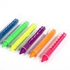 Face Paint Stick Non-Toxic Neon Bright Colors That Glow In The Night Lights Set Of 6 Pcs. - Multi Color