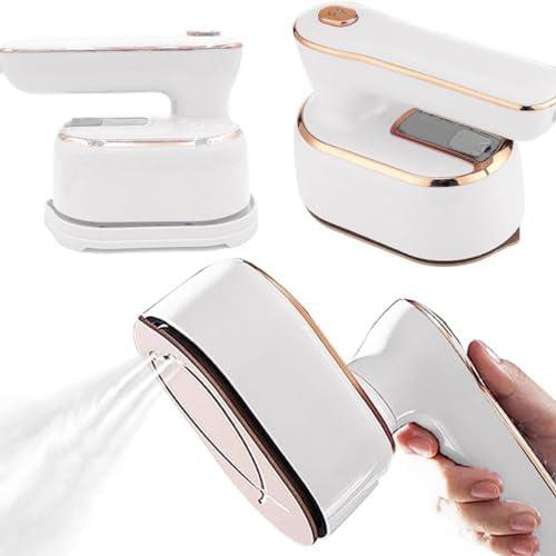 ANTOLE Micro Steam Iron,Travel Steamer for Clothes Portable Steamer Travel Iron,1000W Handheld Steamer Support Dry and Wet Ironing 180° Rotatable for Home Travel