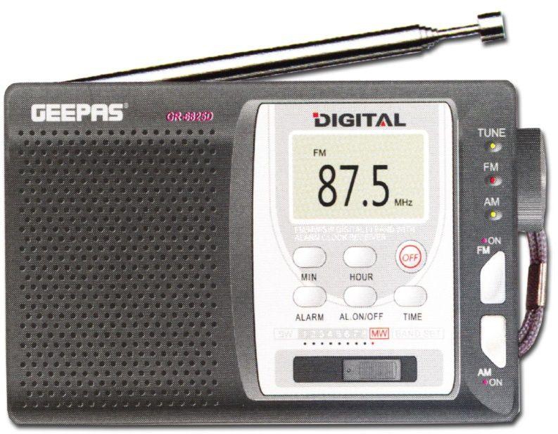 راديو ديجيتال إلكتروني GR6825 من Geepas
