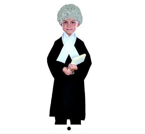 Children Lawyer Costume Set - Black & White