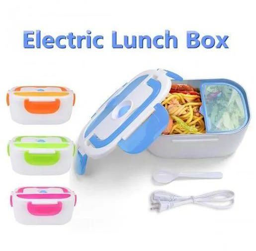 Electric Food Warmer Lunch Box Orange