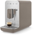 Smeg Coffee Machine with Milk Frother Matt Taupe BCC02TPMUK