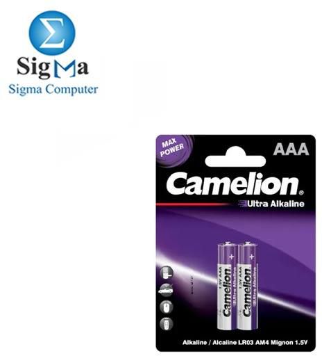 Camelion Battery ULTRA AIKALINE-AAA-LR03-BP2UT-2PC-CARD