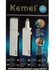 Kemei KM-6672 ماكينة تشذيب شعر الأنف والأذن - للرجال والنساء - أبيض