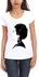 T-Shirt Factory Cotton Round Neck T-Shirt For Women - 2724329821952