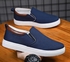 Fashion Men's Slip-On Casual Shoes Breathable Lace-Up Canvas Shoes Low Top