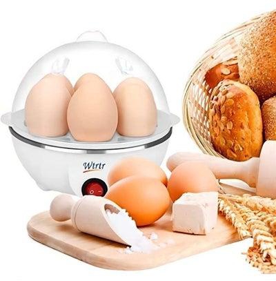 Multifunctional Egg Boiler Electric, Egg Steamer Maker, Egg Cooker Rapid with Auto Shut Off Feature