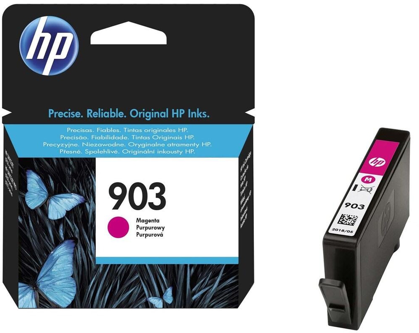 HP 903 Magenta Original Ink Cartridge [T6L91AE]   Works with HP OfficeJet Pro 6960, 6970, 6950
