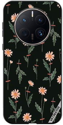 Protective Case Cover For Huawei Mate 50 Pro Flower Pattern Design Multicolour