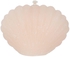 Get Small Shell-Shaped Aromatic Candle, 5×6 cm - Beige with best offers | Raneen.com