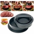 Burger Press Making Tools Patty Maker Kitchen Tool Easy to Clean Easy to Use Black 13*6.5*13cm