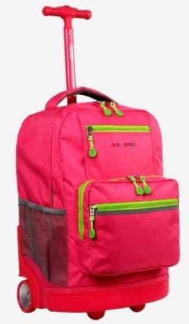 Sunlight Rolling Backpack - Pink - 18inch 