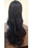 Lady Star Long Synthetic Black Wavy Wig - Berry