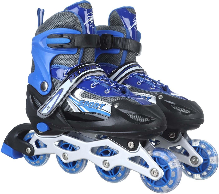 Get Luminous Skating Patinage Shoes, 4 Wheels, Size L with best offers | Raneen.com