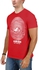 IZO Human OctopusT-Shirt For Men-Red, Medium