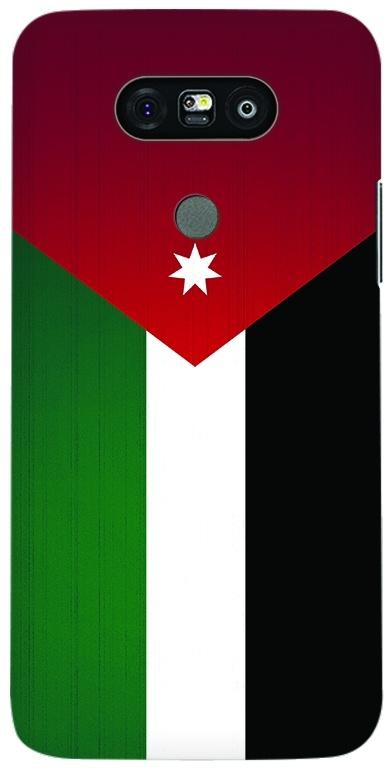Stylizedd LG G5 Premium Slim Snap case cover Matte Finish - Flag of Jordan