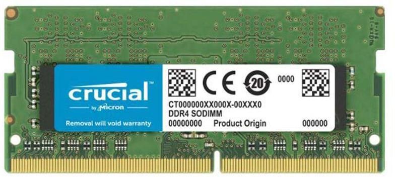 Crucial - CL19 2666MHz Sodimm DDR4 RAM 16GB Multicolour