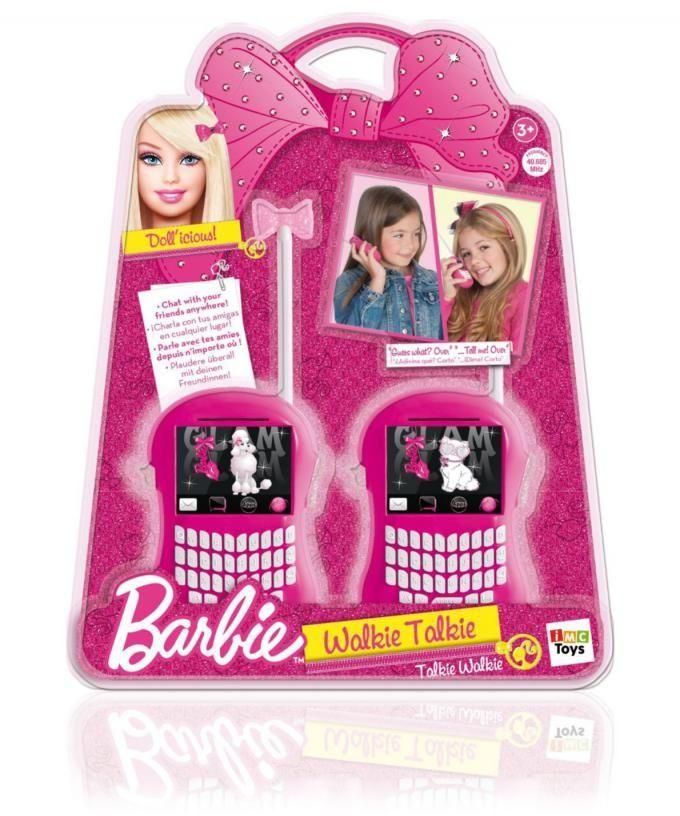Barbie Pink Walkie Talkie - 2 Pcs